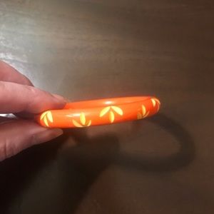 Splendette Narrow Sunset Carved Maiden Bangle